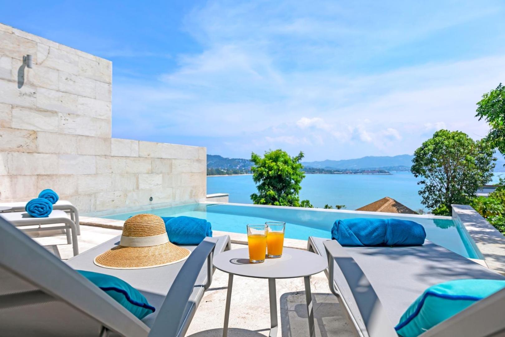 Beachside - Cara - 3 Bdr 1 Bdr At Sunset Cove Bay With Sea And Mountain Views, 100 Meters To The Swimming